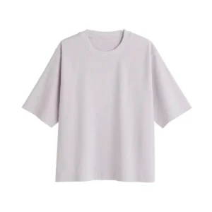 Women's cotton-coated round-sleeved short-sleeved T-shirt