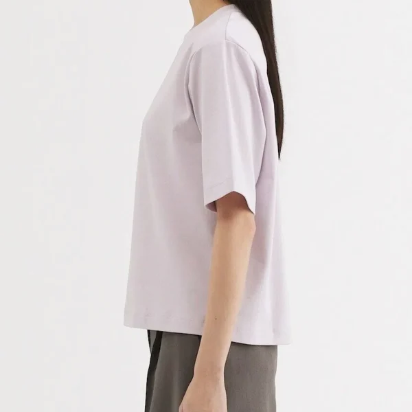 Women's cotton-coated round-sleeved short-sleeved T-shirt - Image 2