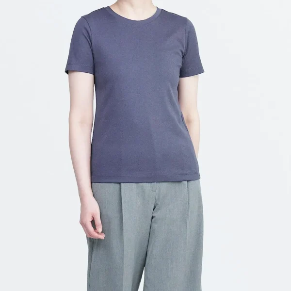 Women's Organic Cotton Sweat Resistant Round Neck Short Sleeve T Shirt - Image 3